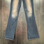 Forever 21 Vintage Y2K Indigo Washed Faded Denim Flare Wide Leg Jeans Sz. 9 Photo 1