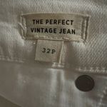 Madewell Petite Perfect Vintage Jean 32P Women’s Tile White NE027 Photo 4