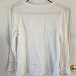 BeachLunchLounge Women's Long Sleeve Top Size Medium  blouse Photo 2