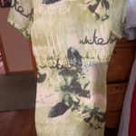 White Fox Dress Green Size M Photo 1