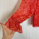 Ramy Brook NWT Women’s Off Shoulder Floral Paisley Printed Sicily Top Size M Photo 2