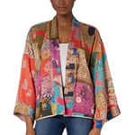 Johnny Was  Rebecca Kimono reversible Jacket NWOT XS boho Feminine oversized Photo 0