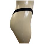 Zuliana Size Small Black Thong Bikini Bottom Made in USA New With Tags Photo 1