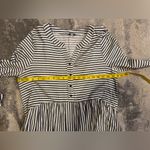 JODIFL  Gray and White Striped Dress with pockets Photo 5