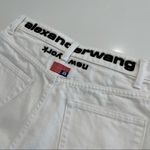 Alexander Wang  White Distressed Jean Shorts Photo 3