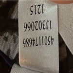 Chico's Chico’s Black White Sheer Blouse Purple Trim Vanity Size 0/Small 4501175686 Photo 10