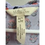 Matilda Jane  Adventure Begins Delicate Topiary Light Purple Top Paisley Large Photo 1