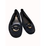 Lauren Ralph Lauren women’s black suede leather shoes loafers size 7B SKU 4886 Photo 9