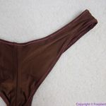 frankie's bikinis NEW Katarina Satin Cheeky Bikini Bottom, L Photo 9