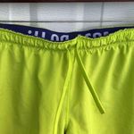 Nike Women’s Shorts Dri-Fit Fold Over Yellow Purple Medium Photo 4