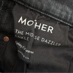 Mother Denim The Mid Rise Dazzler Ankle Lighting Up Lanterns Jeans Size 27/4 Black Photo 9