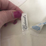 VTG Cabernet Bustier Corset 36D Ivory Bridal Lingerie Satin Jacquard Lace Retro White Size undefined Photo 7