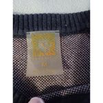 Anne Klein  womens animal print cheetah crewneck sweater size medium Photo 1