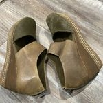 Antelope  Lower Dorsay Pony Hair Mary Jane Olive Wedge • Closed Toe • size 37 Photo 5