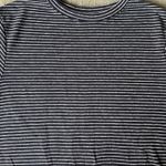 A New Day Striped Navy T-Shirt Photo 1