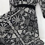 Soma Cool Nights Short Robe Kimono Size XXL Amazonia Tile Black White Soft Comfy Photo 7