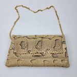 Vintage Susan Gail Genuine Snakeskin Shoulder Bag Leather Drop 14" Photo 1