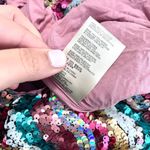 Free People NWOT  Disco Flare Pants Multicolor Sequin Size 4 Photo 5