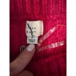 A New Day Women's Pink Ribbed Knit Crew Neck Long Sleeve Sweater Size S Photo 1