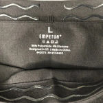 Empetua Black High Waisted Shaping Leggings Size L Photo 2