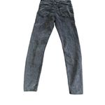 ZARA  Gray Corduroy Skinny Jeans Pants Size US 6 Photo 5