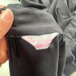 DABUWAWA Peplum Mockneck Blouse Womens Top Small Pearl Bling Collar Fairy Grunge Black Photo 10