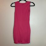 NBD Revolve Phoebe Mini Dress XS Sleeveless Cut Out Fuchsia Pink Club Party Photo 4