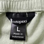 Cotopaxi Women's Shorts L Green Ripstop Quick Dry Drawstring Outdoor Hiking Photo 3