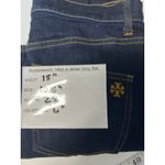 Tory Burch Straight Leg Jeans Dark Wash 27 Photo 8