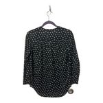 H&M XS Black Star Print Button Down Shirt – Relaxed Fit Photo 2