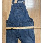 Gap Overalls Women Sz M Blue Denim Pockets Straight Leg Bib Adjustable Jean Photo 4