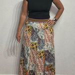 V Cristina Vintage Handkerchief Maxi Skirt Sz M White Size M Photo 0