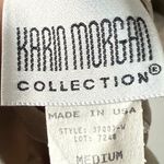 Vintage Tan Velvet Camisole spaghetti tank‎ Top medium Photo 2