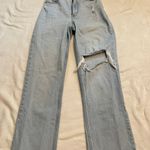 Abercrombie & Fitch A&F 90s ultra high rise straight jeans  Photo 0