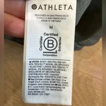 Athleta  Seasoft Bubble Hem Full Zip Aspen Olive Green size medium Photo 6