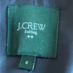 J.Crew  Suiting Black Lightweight Wool Lined Blazer Size 0 Photo 10