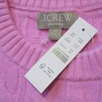 J.Crew NWT Cashmere Cable-knit T-shirt in Neon Orchid Pink Sweater M Photo 4