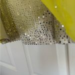 Dana Buchman  green lime  Sequin Tank overlay Top Photo 5