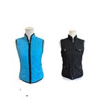 Ralph Lauren  Womens Reversible Quilted Utility Vest SZ S/M Full Zip Pockets Photo 1
