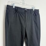 NWOT J. Jill Authentic Fit Slim Ankle Jeans In Black Ankle Button Detail 12 Tall Photo 1