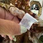 MAGNOLIA BOUTIQUE floral‎ puff sleeve blouse Women’s SIZE SMALL boho fall Brown Photo 5