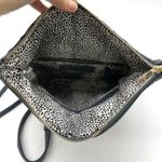 Sole Society Woven Flap Crossbody Bag Clutch Navy Blue Boho Minimalist Neutral Photo 11