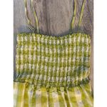 House of Harlow 1960 Gingham Smocked Romper Size XS Photo 4