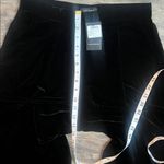 Club Monaco High-Rise Velvet Trousers Size 4 Black Luxe Holiday Party Pants ✔️ Photo 9