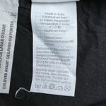 J.Crew Black Poplin Eyelet Pom Pom Top With Ruffles Size Large Casual Preppy Photo 4