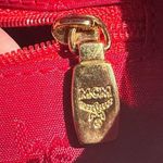 MCM RED SMALL TOTE BAG Photo 10