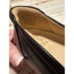 Naturalizer  Leather Susan Wedge Size 8.5 Slip-On Platform Black Office Comfort Photo 8