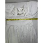 Free People  Violet Babydoll Mini Dress in White. New with Tag! Size L. Photo 6