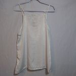Lily Clothing Contrast White Lace Crisscross Front Sheen Tank Top Size L Size L Photo 4