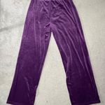 Juicy Couture Purple Velour Pants Size Small Photo 1
